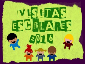 Cartel visitas escolares - 2016