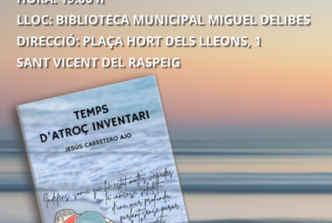 Presentació del llibre «Temps d’atroç inventari»