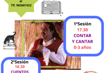 Cuentacuentos: «Cuentos del mundo» a cargo de Mariano Martínez para público familiar