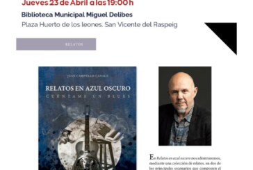 Presentación del libro: «Relatos en azul oscuro» de Juan Campello Canals