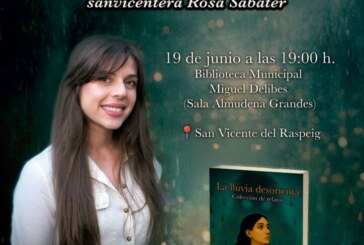Presentación literaria: «La lluvia desorienta» a cargo de su autora, Rosa Sabater