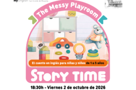 Story Time: «The Messy Playroom» a cargo de Kids & Us dirigido a niñas y niños de 1 a 5 años