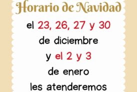 Horario de Navidad de la Biblioteca Infantil Miguel Hernández